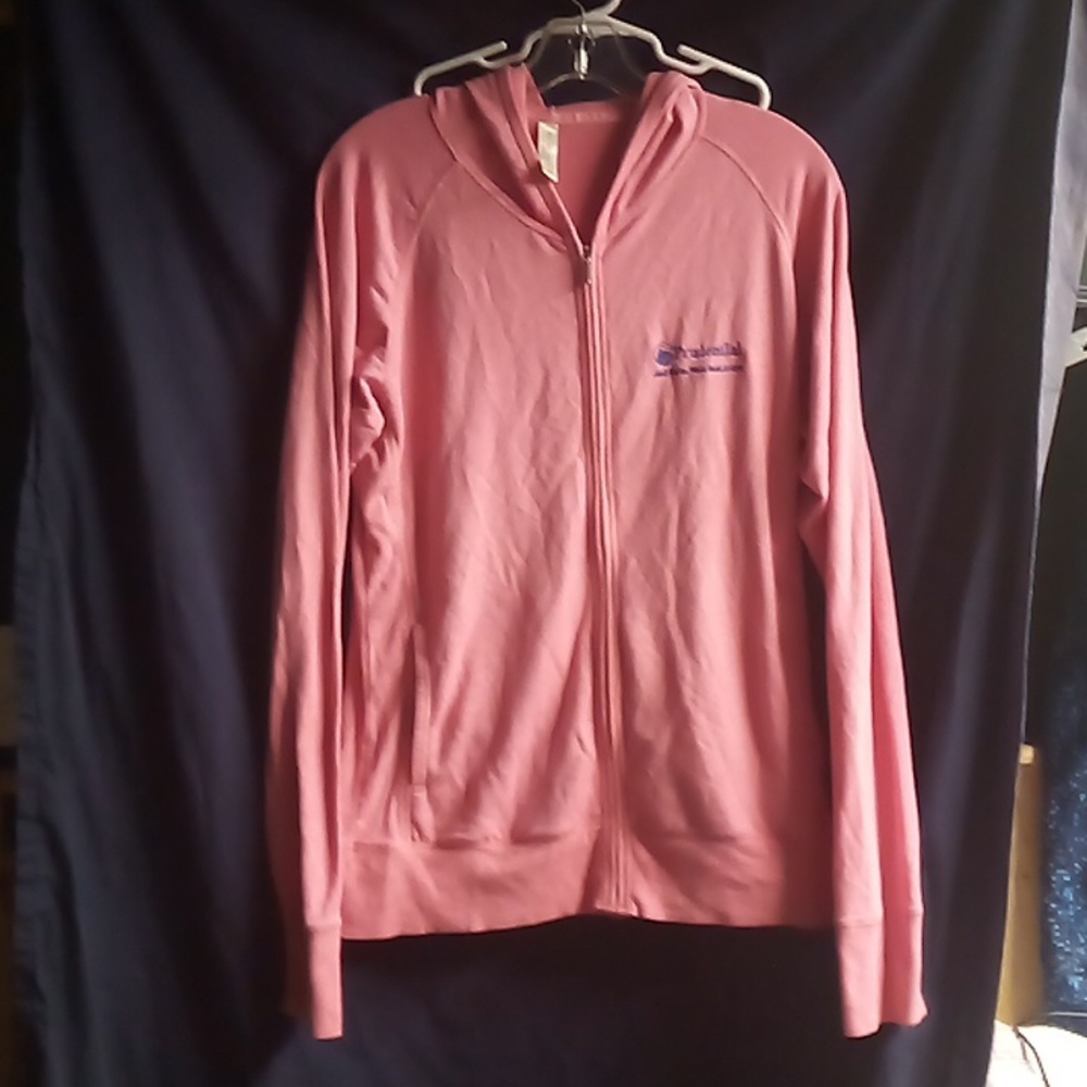 Beautiful pink XL women's hoodie